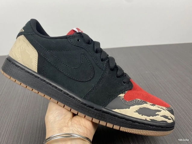 Rep TBK DN3400-001 SoleFly Low x Carnivore Air Jordan 1 0718